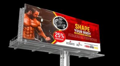 not able to do gym advertising
