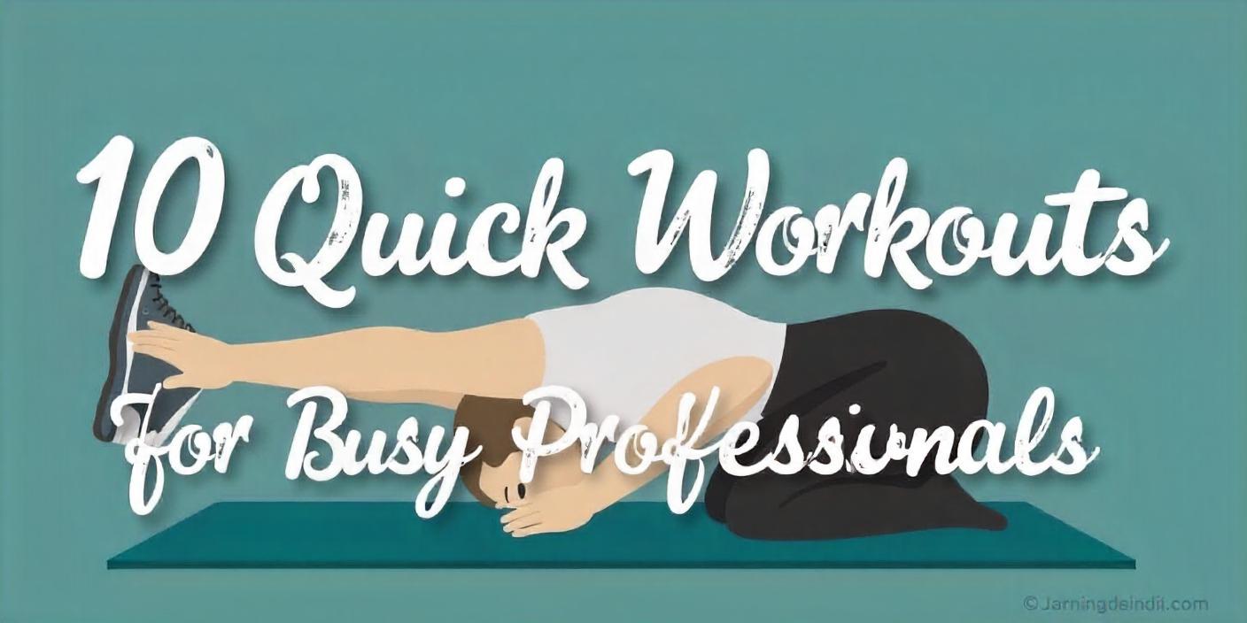 10 Quick Workouts for Busy Professionals