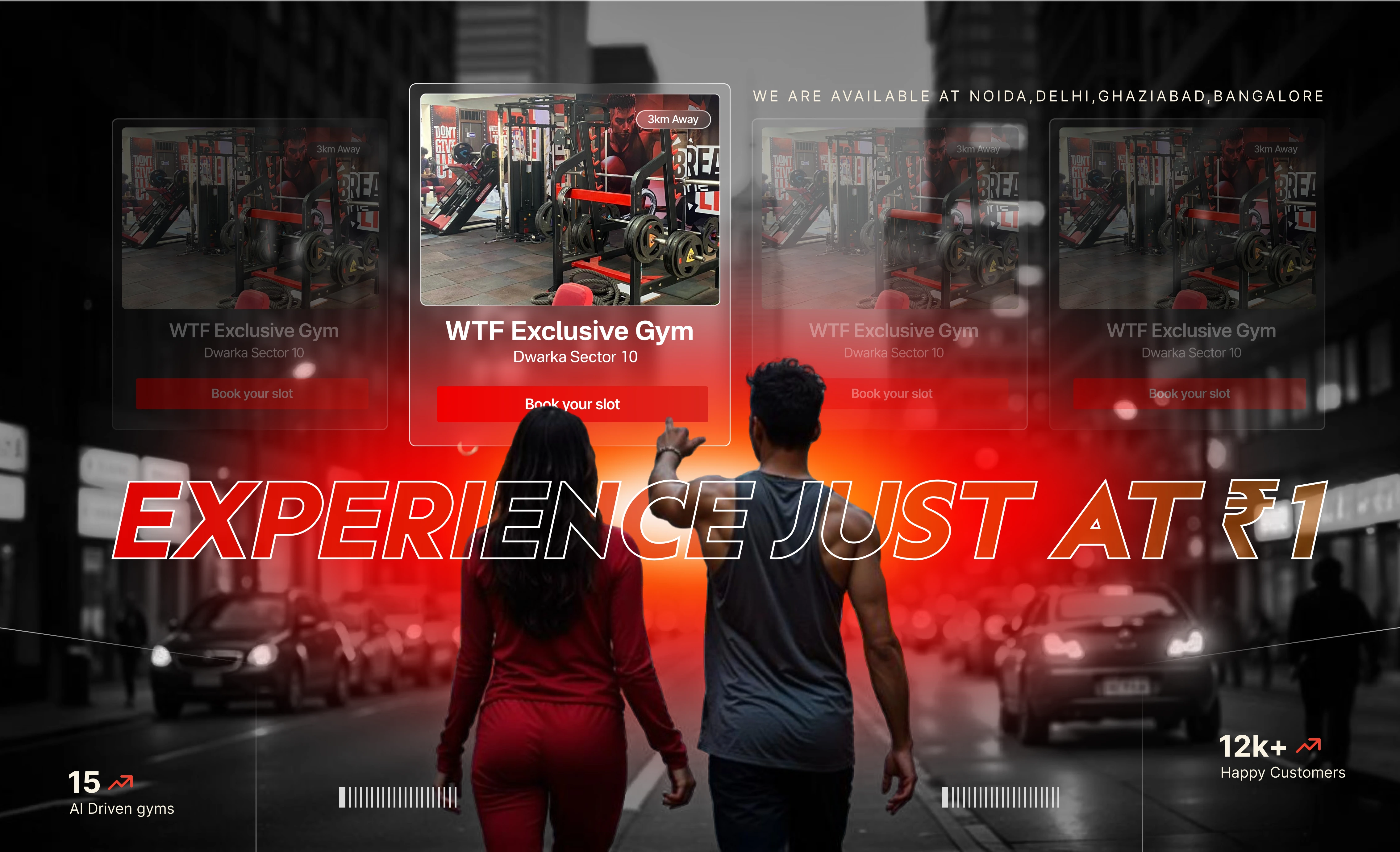 WTF Gyms - One Day Trial